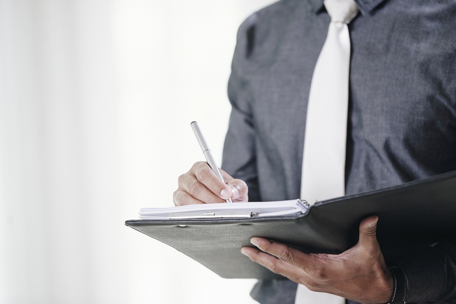 Lawyers reviewing a commercial agreement
